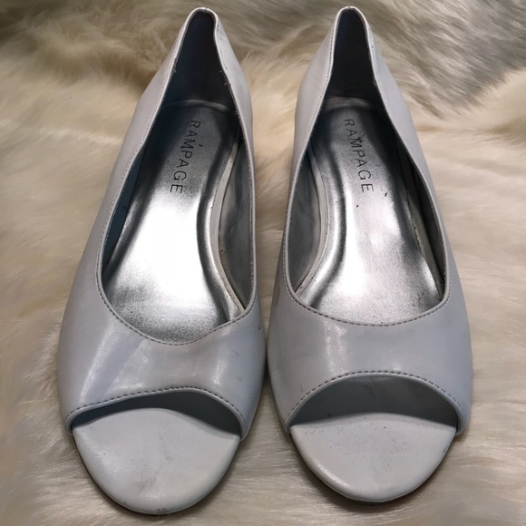 Rampage White Wedges - Picture 2 of 8